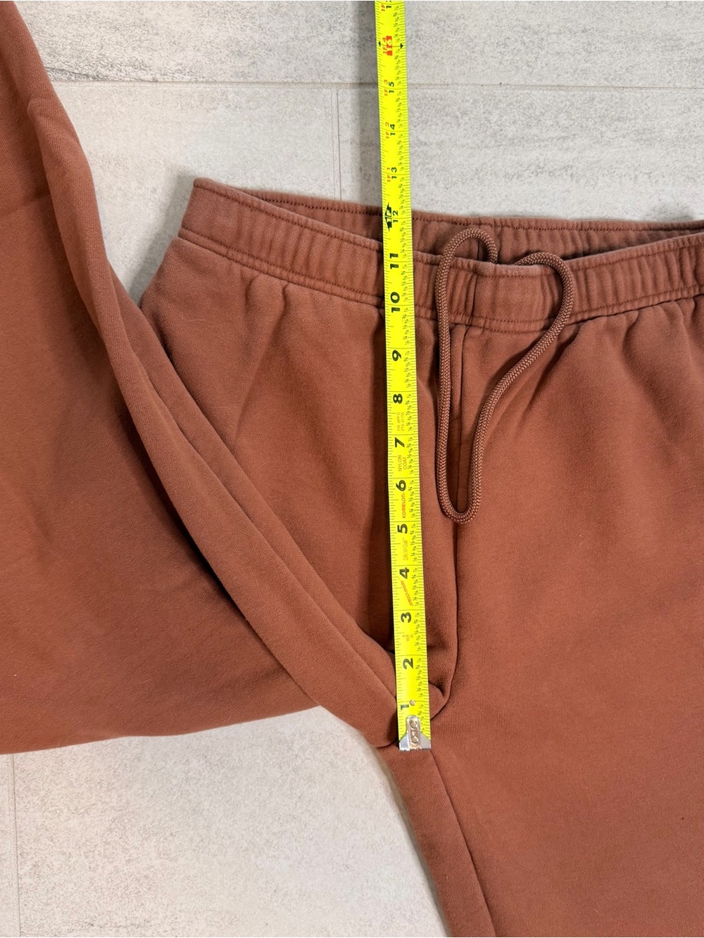 TNA Sweatfleece MegaFit Terry Fleece Joggers Brown XS - Picture 5 of 8